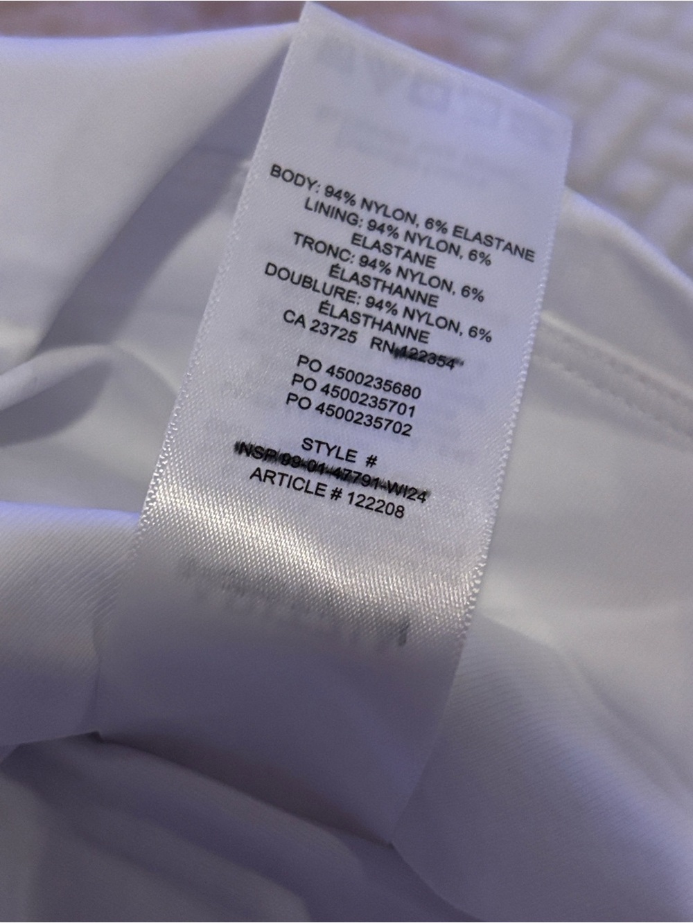 New without Tags - Aritzia Women Body Contour Flourish Long sleeve - Picture 9 of 9